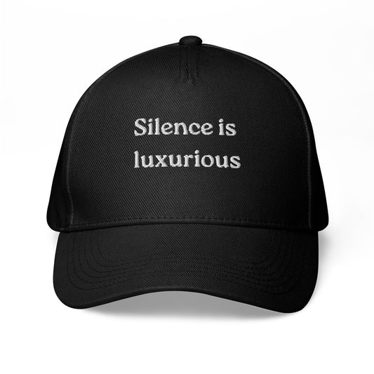 Silence Is Luxury cap